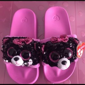 Cute little girls slippers